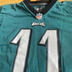 Nike Kids Eagles Jersey - Teal and Black